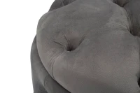 Pouf Contenitore Rich Grigio cm Ø 55X42(m-3)