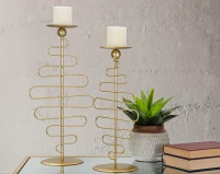 Portacandele Alid Coppia cm 25X16X51 - 20X16X43(m-7)