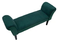 Panchetta Velvet Verde cm 102X31X51(m-4)