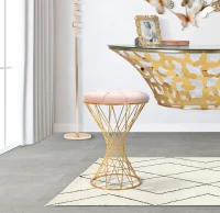 Pouf Tower Rosa cm Ø 41X50(m-5)