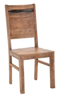 Sedia Yellowstone Set 2 Pz cm 45X45X100 (Legno Di Acacia Nilotica)(m-1)