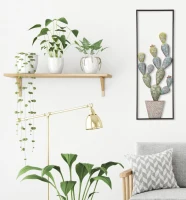 Pannello In Ferro Cactus-Frame -A- cm 31X2,5X90(m-7)