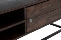 Mobile TV Burn cm 120X40X55 (Legno Di Acacia Nilotica)(m-6)