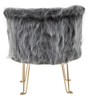 Poltrona Hacil Grigia cm 73X64X77(m-6)