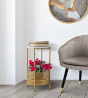 Tavolinetto Basket cm Ø35X62(m-7)