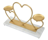Portacandele Hearts cm cm 30X9X20(m-2)