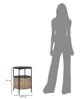 Tavolinetto Osaka cm Ø 40X50(m-6)