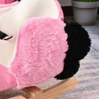 HOMCOM balansoar copii, forma flamingo, 60x33x52 cm(m-12)