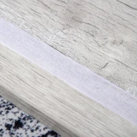 PawHut 114cm Wooden Cat Tree Condo Jute Scratching Post Cat Tower Kitten Activity Center Grey(m-12)