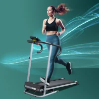 HOMCOM Electric Treadmill, 500W, 28kg-Black/Grey(m-2)