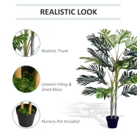 Outsunny Artificial Plant Pot Tree, 150cm(m-5)