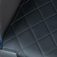 Vinsetto Ergonomic Gaming Chair with RGB LED Light, Lumbar Support, Gamer Recliner, Grey(m-11)