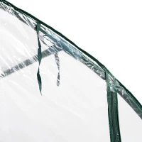 Outsunny Walk in Transparent Greenhouse, Steel Frame, S size(m-10)