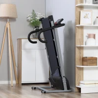 HOMCOM Electric Treadmill, 500W, 28kg-Black/Grey(m-12)