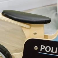AIYAPLAY Bicicleta sem Pedais de Madeira para Crianças acima de 18 Meses Bicicleta de Equilíbrio Infantil 60x38x38cm Multicor(m-9)
