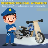 AIYAPLAY Bicicleta sem Pedais de Madeira para Crianças acima de 18 Meses Bicicleta de Equilíbrio Infantil 60x38x38cm Multicor(m-5)