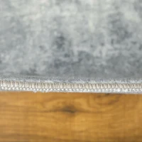 HOMCOM Grey Area Rugs, Large Carpet for Living Room, Bedroom, Dining Room, 150 x 80cm(m-8)