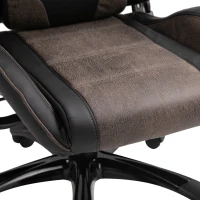 Vinsetto scaun ergonomic de birou,64.5x54x120.5-130cm, maro(m-11)