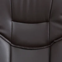 Vinsetto Ergonomic Executive Office Desk Chair PU Leather Brown(m-9)