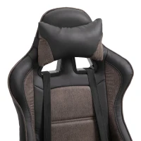 Vinsetto scaun ergonomic de birou,64.5x54x120.5-130cm, maro(m-9)