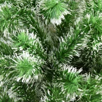 HOMCOM 7FT Indoor Christmas Tree Artificial Decoration Xmas Gift with Metal Stand Branch Tips(m-10)