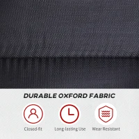 HOMCOM 10kg Adjustable Metal Sand Weight Vest Red(m-4)