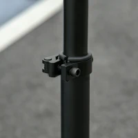 HOMCOM Electric Scooter, 120W Motor E-Scooter with Battery Display, Adjustable Height, Rear Brake for Ages 6+ Years - Black(m-8)