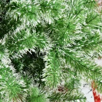 HOMCOM 7FT Indoor Christmas Tree Artificial Decoration Xmas Gift with Metal Stand Branch Tips(m-11)