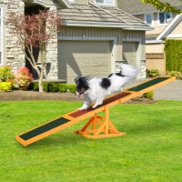 PawHut Pet Obedience Training Seesaw For Dog Agility(m-10)