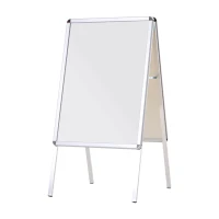 HomCom, panou publicitar pliabil cu 2 fete, 64x8x121 cm(m-2)