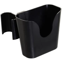 HOMCOM 2-in-1 Folding Exercise Bike with 8-Level Magnetic Resistance, Arm Resistance Band, Pulse Sensor, Black(m-12)