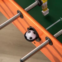 Homcom Masa Fotbal Arcade – Mini Joc Compact Cu 2 Mingi Incluse(m-9)