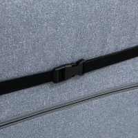 HOMCOM Fotoliu  cu suport pentru spate, scaun de lectura reglabil pe 5 niveluri, vizionarea televizorului si meditatie, gri(m-9)