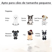 PawHut Sofá para Animais de Estimação em Veludo Cama para Cães e Gatos Pequenos com Almofada Suave Lavável Base de Metal e Bordas Elevadas 63,5x43x24,5cm Azul(m-7)