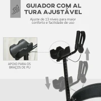 HOMCOM Andador para Idosos Dobrável de Alumínio com Altura Ajustável Assento 4 Rodas Freios Manuais Apoio para os Braços e Bolsa para Pessoas Maiores 73x64x106-136cm Cinza(m-4)