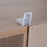 HOMCOM Librarie Raft 4 Niveluri Culoare Lemn Natural 61,5x29,5x122,5cm(m-10)