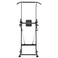 Homcom Aparat de Tractiune Maini si Picioare Power Tower Multifunctiune Body Sculpt(m-4)