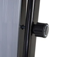 HOMCOM Banda de Alergat Electrica Pliabila pentru Antrenament Acasa cu Ecran LCD, Negru Gri 112x59x125cm(m-9)