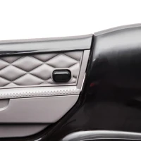 HOMCOM Carro Elétrico Bentley Mulsanne 12V com 2 Motores Farol Buzina Música USB e Abertura de Portas 3-5km/h 120x71x48cm Preto(m-9)