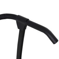 HOMCOM Banda de Alergat Electrica Pliabila pentru Antrenament Acasa cu Ecran LCD, Negru Gri 112x59x125cm(m-10)