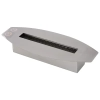 HOMCOM Fireplace Ethanol Fireplace Ventless Real Flame 0.6L Burner(m-7)