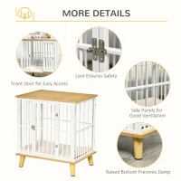 Pawhut Casuta Interior – Pentru Caini Mici cu Perna Detasabila(m-6)