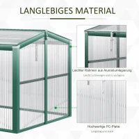 Aluminium kas kweken koude kas kweekkas plantenkas PC(m-5)