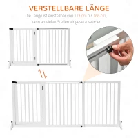 Osłona drzwi PawHut 113-166 cm x 36 cm x 71 cm(m-4)