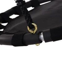 HOMCOM Huśtawka bocianie gniazdo Huśtawka okrągła Huśtawka dziecięca, obciążenie do 100 kg, Ø 60 cm(m-8)