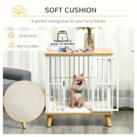 Pawhut Casuta Interior – Pentru Caini Mici cu Perna Detasabila(m-5)