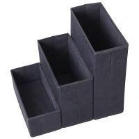 PawHut schody dla zwierząt domowych Schody dla kota Schody dla psa ze schowkiem składane, MDF, 2 kolory(m-8)