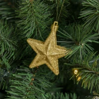 HOMCOM Árvore de Natal Artificial com 745 Ramos 200 Luzes LED com Cor Branco Quente Suporte e Decorações Incluídas Ø112x180cm Verde(m-9)