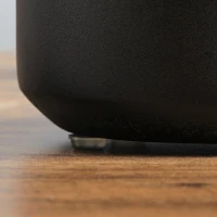 HOMCOM Camino a Bioetanolo da Tavolo con Serbatoio da 0.4L, 12x12x19cm, Grigio Scuro(m-9)