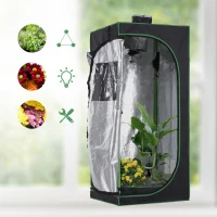 Outsunny Cort Cultivare Hidroponica 60×60×140 cm – Grow Tent Compact(m-2)